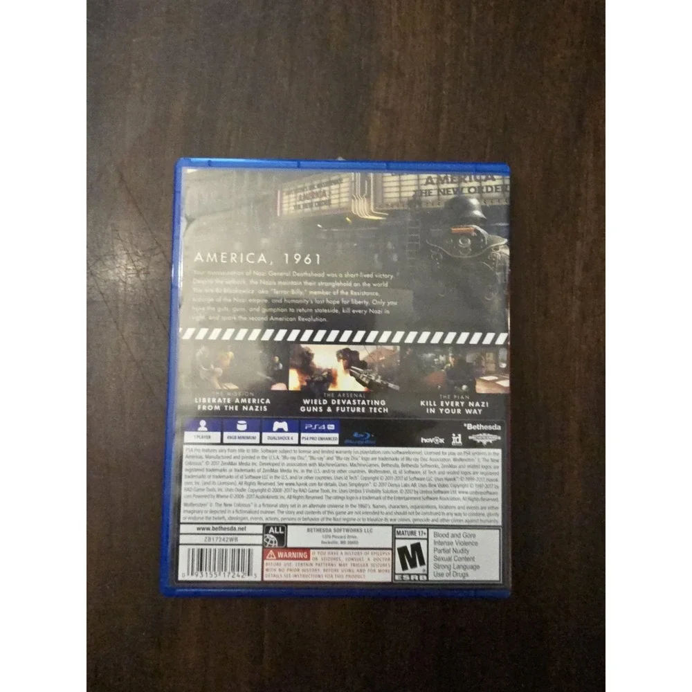 Wolfenstein II: The New Colossus - Sony PlayStation 4